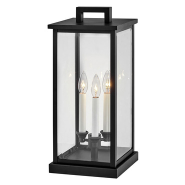 Weymouth 12V Outdoor Pier Mount Lantern | Hinkley Lighting at Lightology Weymouth 12V Outdoor Pier Mount Lantern